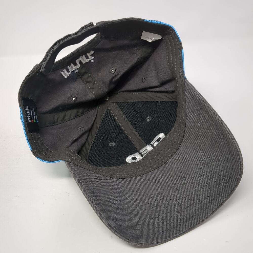 Ged Rise Of The Innovators Strapback Baseball Cap Gray OS Adjustable Intuit - Picture 7 of 9